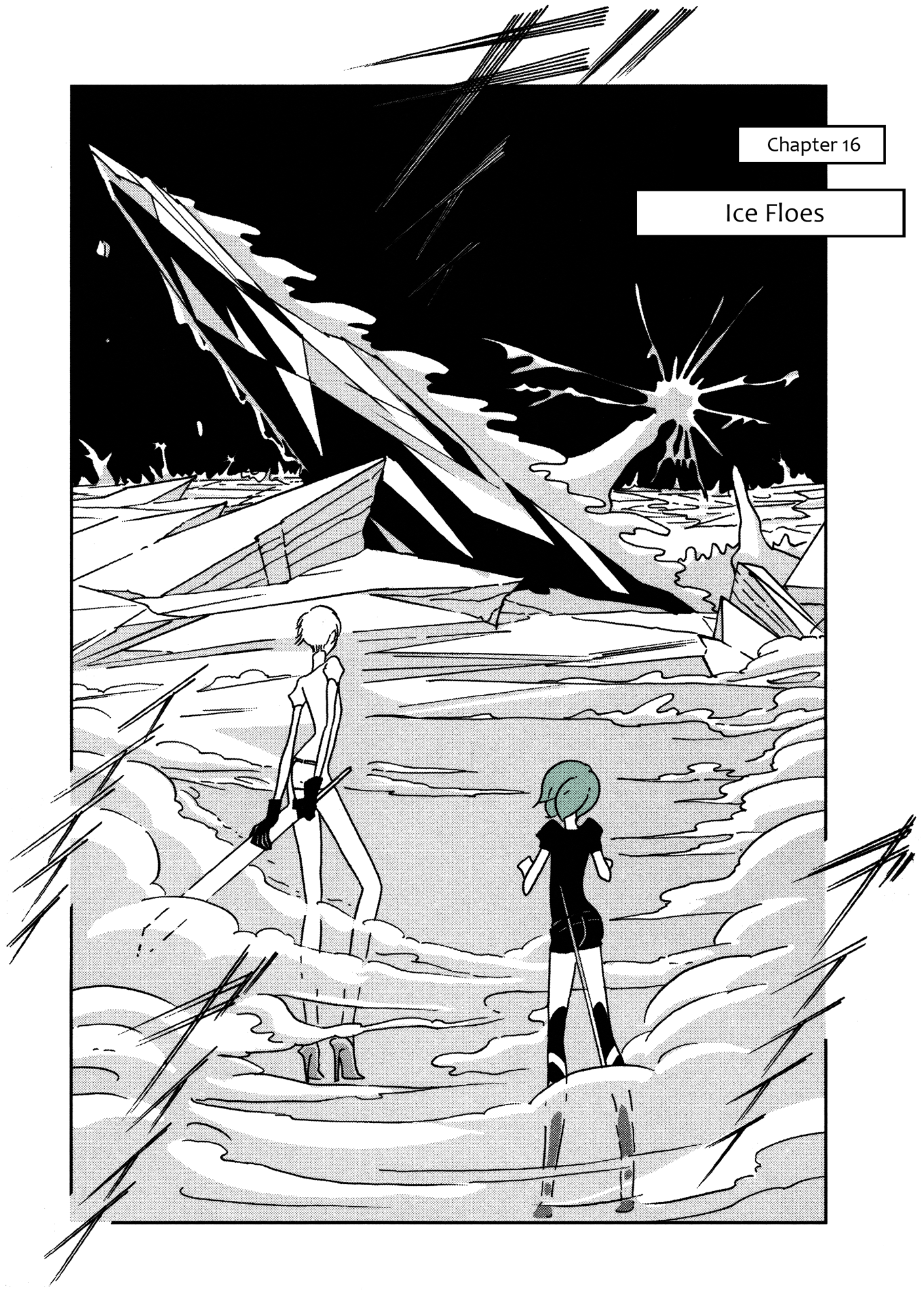 Houseki no Kuni (Minimalist Color) Vol.3-Chapter.16-Ice-Floes Image